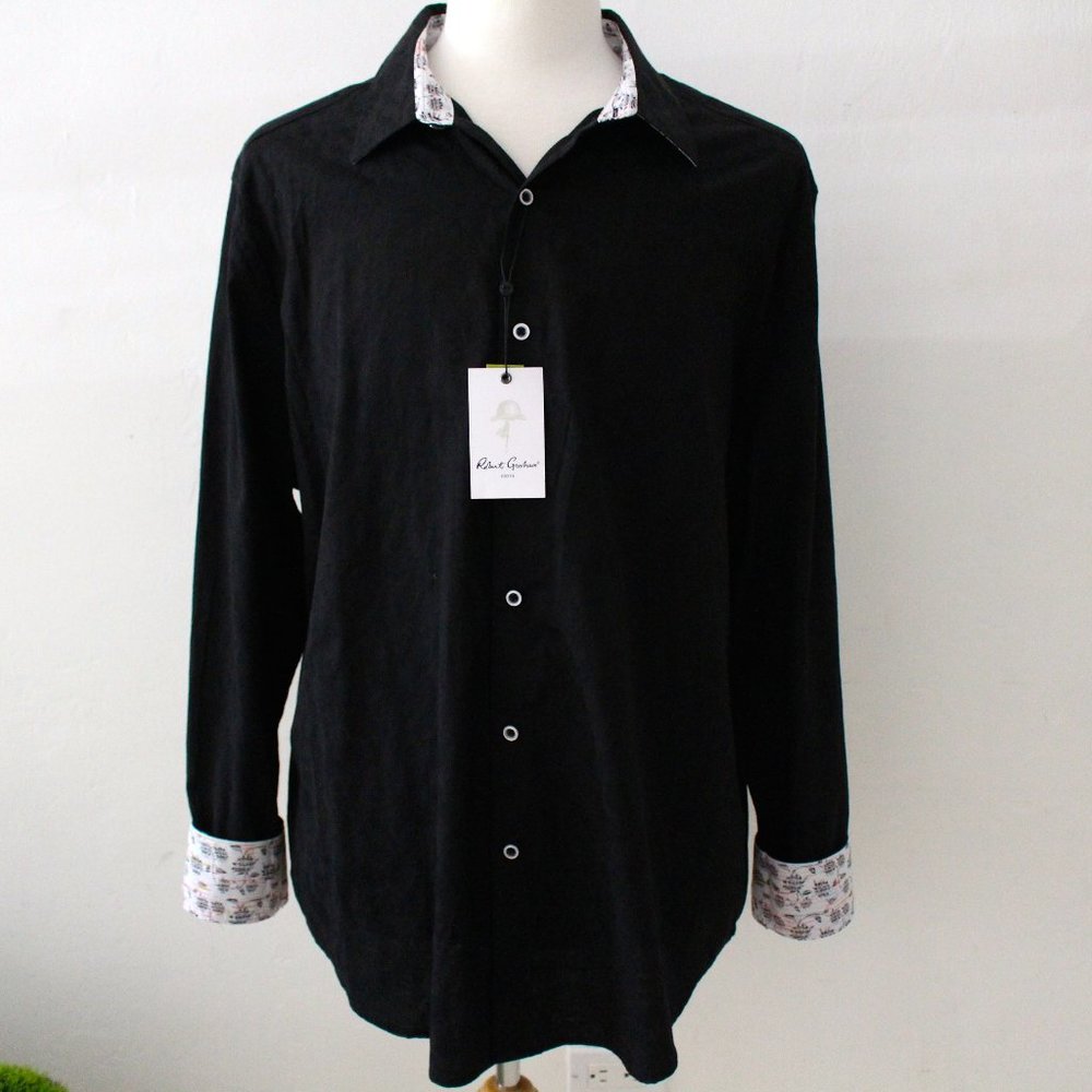 Robert Graham Mens HANGING GARDEN Classic Shirt